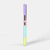 Pastellfarben & lila Herzen schlagen Samsung Galaxy Hülle (Rechte Seite)