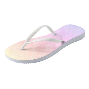 Pastellfarben Lila rosa Gelbe Wasserfarben Badesandalen