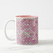 Pastellfarben mermaid Tasse (Links)