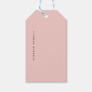 Pastellfarben Minimalistischer Persönlicher Modern Geschenkanhänger