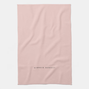 Pastellfarben Minimalistischer Persönlicher Modern Geschirrtuch