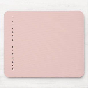 Pastellfarben Minimalistischer Persönlicher Modern Mousepad