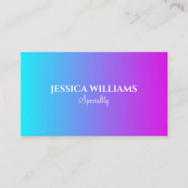 Pastellfarben mit Chic Visitenkarte