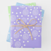 Pastellfarben mit Umhüllungspapier Geschenkpapier Set (Beispiel)