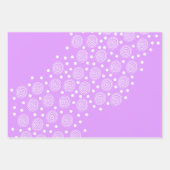 Pastellfarben mit Umhüllungspapier Geschenkpapier Set (Vorderseite)