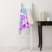 Pastellfarben Oval Form Keule Sherpadecke (Beispiel)