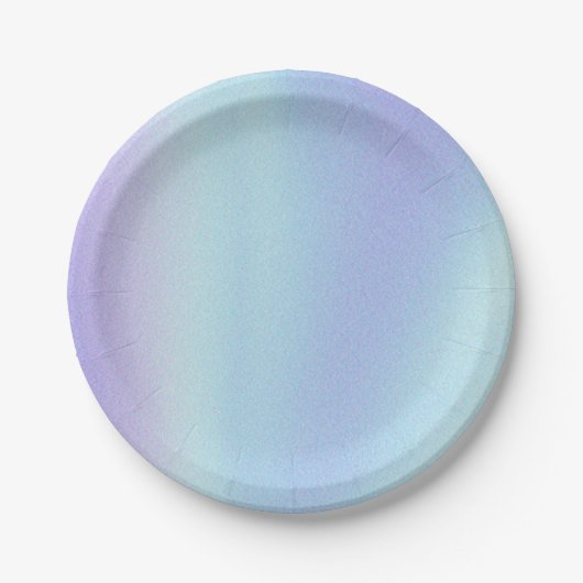 Pastellfarben pappteller (Vorderseite)