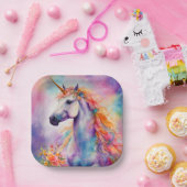 Pastellfarben Pappteller (Party)