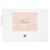 Pastellfarben-Pastellfarben-Rosa-Hochzeit (Rückseite Horizontal)