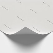 Pastellfarben Professionell Einzigartig Klassisch  Geschenkpapier (Ecke)