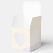 Pastellfarben Rosa und Lavendelfarbe Geschenkschachtel (Geöffnet)