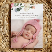 Pastellfarben-Rose. Blütengeburt Ankündigung