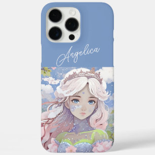 Pastellfarben Schöne Kronprinzessin Fairytale iPhone 16 Pro Max Hülle