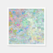 Pastellfarben Serviette (Vorderseite)