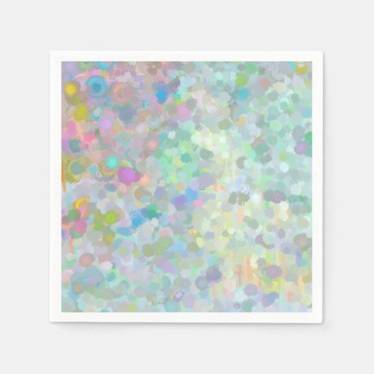 Pastellfarben Serviette (Vorderseite)