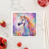 Pastellfarben Serviette (Beispiel)