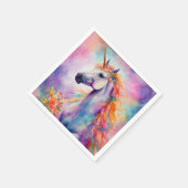 Pastellfarben Serviette (Ecke)