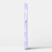 Pastellfarben, sonniges Muster, blaues Untergrunds Case-Mate iPhone Hülle (Rückseite / Links)