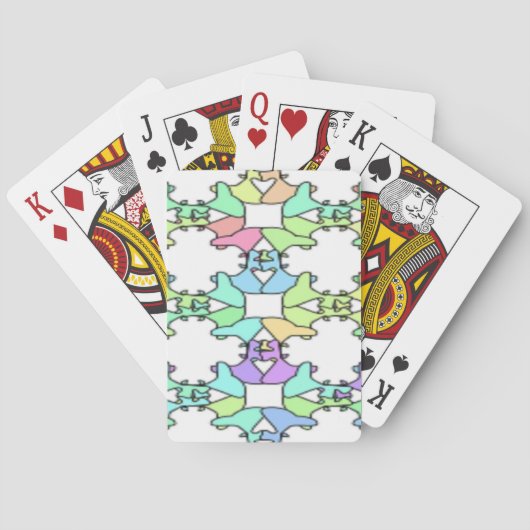 PASTELLFARBEN SPIELKARTEN (Rückseite)