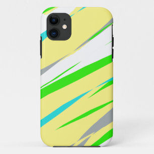 Pastellfarben Streifen iPhone Case