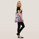 Pastellfarben Tasche (Am Model)