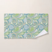 Pastellfarben Vintages Blumenmuster Badhandtuch Set (Handtuch)