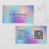 Pastellfarben Visitenkarte (Vorne/Hinten)