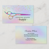 Pastellfarben Visitenkarte (Vorne/Hinten)