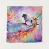 Pastellfarben Wandteppich (Vorderseite (Horizontal))