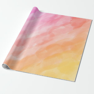 Pastellfarben Wasserfarbe bemaltes Geschenkpapier