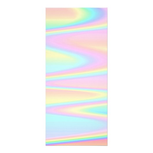 Pastellfarben Werbekarte (Hinten)