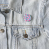 Pastellfarbene abstrakte Bandmuster Button (Beispiel)