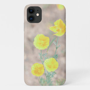 Pastellfarbene Blassgrün-Gelb-Blumen iPhone 11 Hül Case-Mate iPhone Hülle