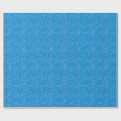 pastellfarbene Blues Geschenkpapier (Flach)