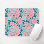 pastellfarbene Blume Mousepad (Mit Mouse)