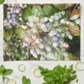 Pastellfarbene Blumen-Küchenhandtuch Geschirrtuch (Gefaltet)