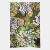 Pastellfarbene Blumen-Küchenhandtuch Geschirrtuch (Vertikal)