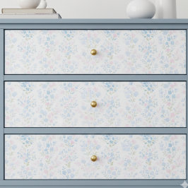 Pastellfarbene Blumendekupage-Seidenpapier Seidenpapier