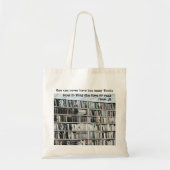 Pastellfarbene Bücherregal-Bücher Tragetasche (Vorne)