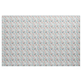 Pastellfarbene florale Wirbel-Schöne Blumenmuster- Stoff (Yard (91,4 cm))