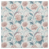 Pastellfarbene florale Wirbel-Schöne Blumenmuster- Stoff (Muster)
