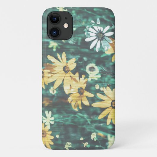 Pastellfarbene, gelbe Blumen iPhone 11 Fall Case-Mate iPhone Hülle (Rückseite)