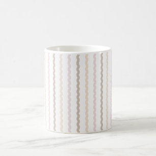 Pastellfarbene Herbstfarben Kaffeetasse