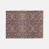 Pastellfarbene Holzkugel-Decke Fleecedecke (Vorderseite (Horizontal))