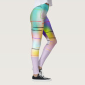 Pastellfarbene Leggings (Rechts)