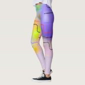 Pastellfarbene Leggings (Links)