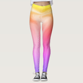 Pastellfarbene Leggings
