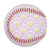 Pastellfarbene Muschel Baseball (Vorderseite Links)
