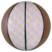 Pastellfarbene Muschel Basketball (Vertikal)