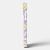 Pastellfarbene Muschel Case-Mate iPhone Hülle (Rückseite / Links)